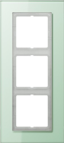 Jung Rahmen 3-fach mt ws waage/senkrecht LSP 983 GLAS - LSP983GLAS günstig online kaufen