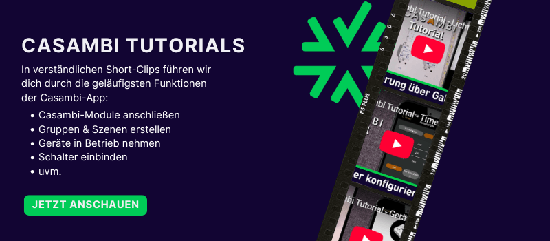 Casambi Tutorials Banner Casambi Tutorials YouTube