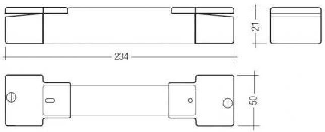 Tridonic strain-relief set