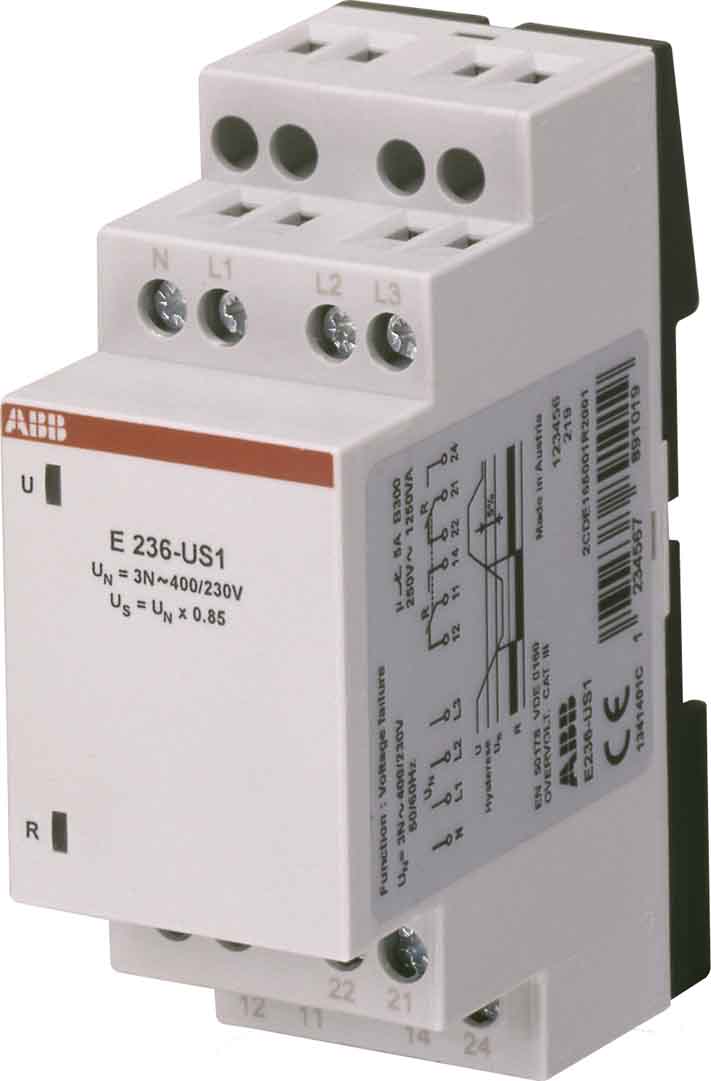 ABB Stotz S&J Unterspannungsrelais E236-US1