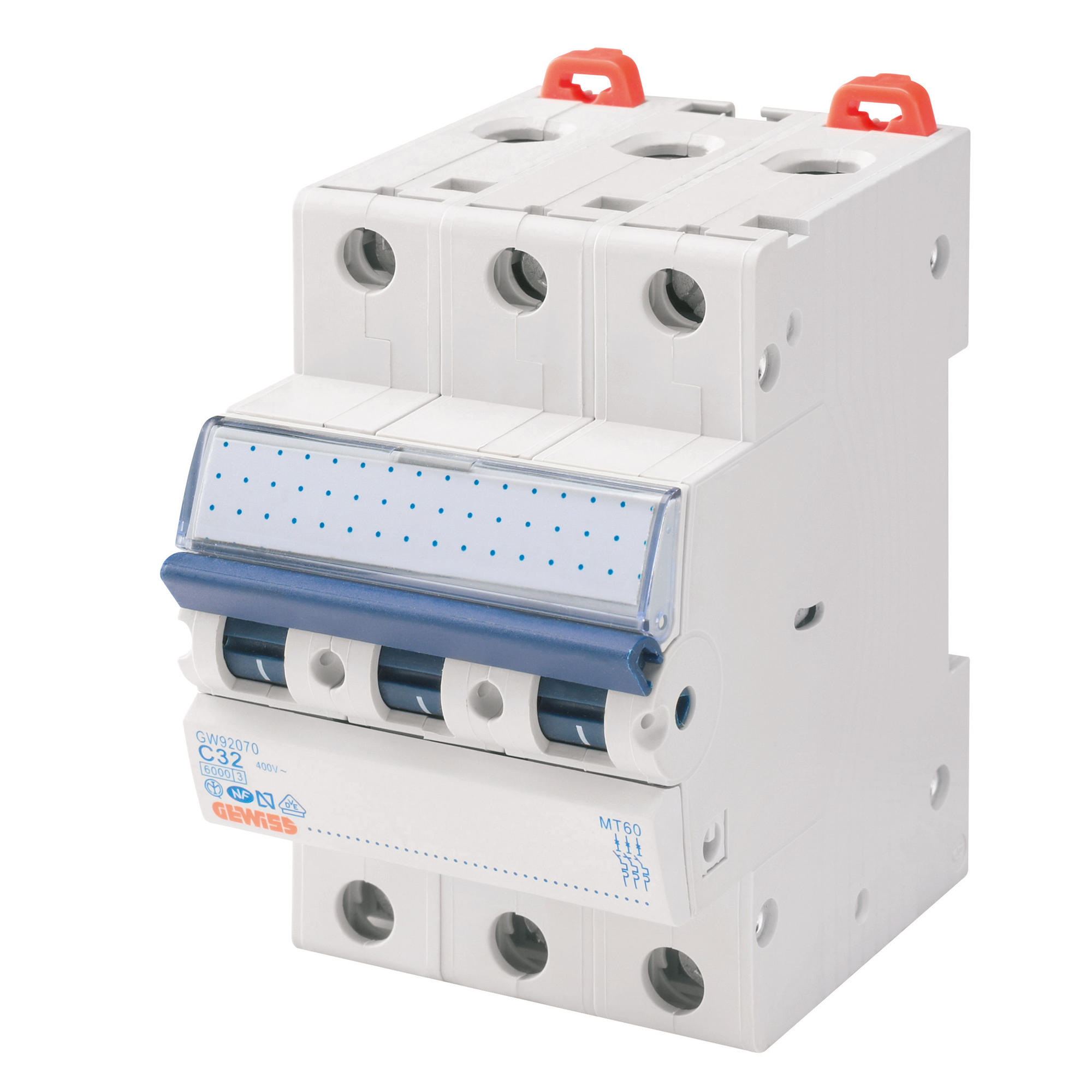 Gewiss Leitungsschutzschalter B32A, 3P, 10KA GW92571