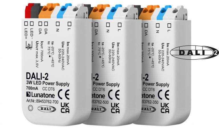 Lunatone DALI-2 3W LED Power Supply, constant current (CC), 500mA - 89453762-500