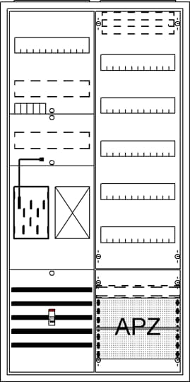 Striebel&John Komplettschrank APBKE-IA271Z1R1V5A2 BA27MB