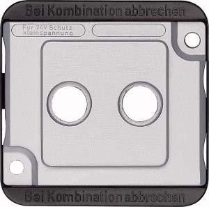 Merten Zentralplatte mat/si für Antennendose 294660 - 294660