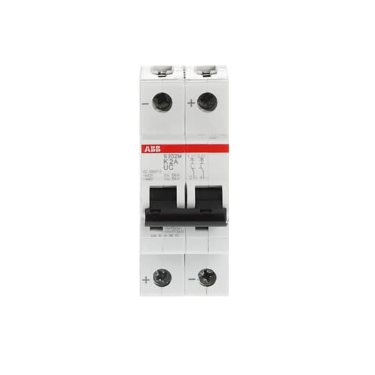 ABB Stotz S&J Sicherungsautomat 10kA 2A K 2p S202M-K2UC