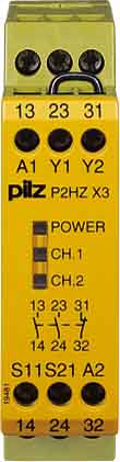 Pilz Zweihandbediengerät 24VDC 2n/o 1n/c P2HZ X3 #774350