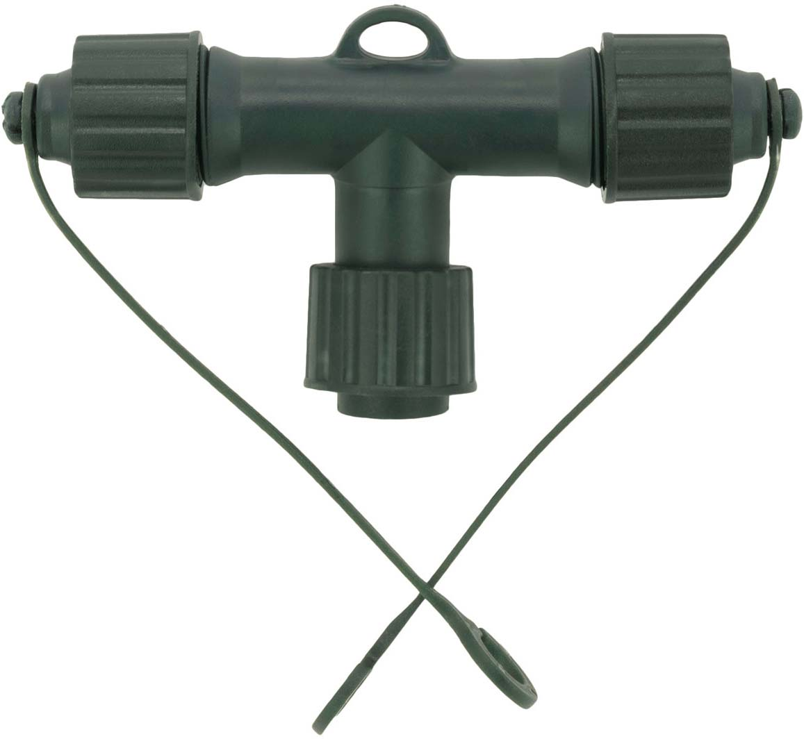 Hellum T-Verbindungsstück grün 555967