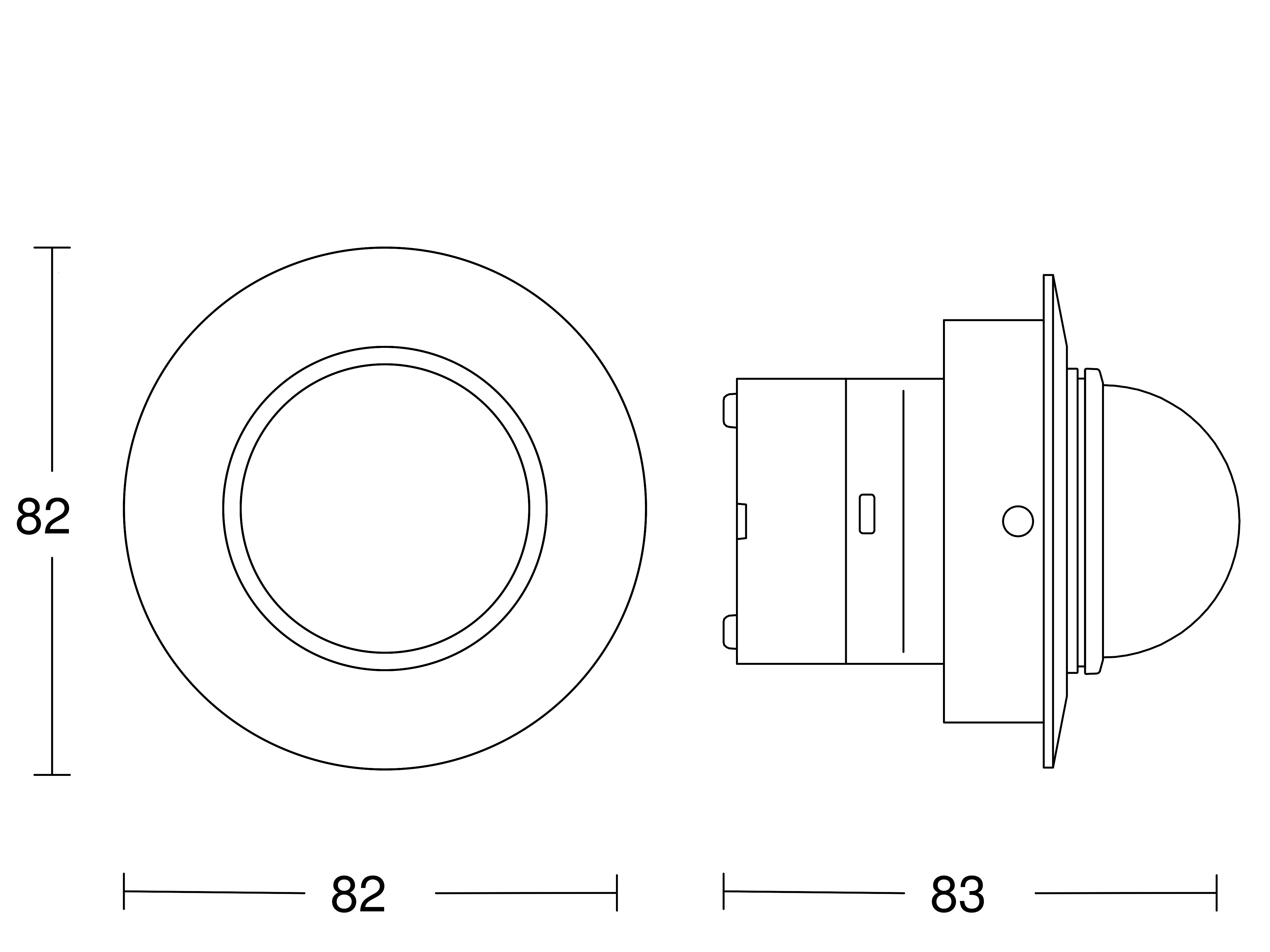 Steinel Bewegungsmelder COM1 (on/off) IS D360 DE WS - 601317