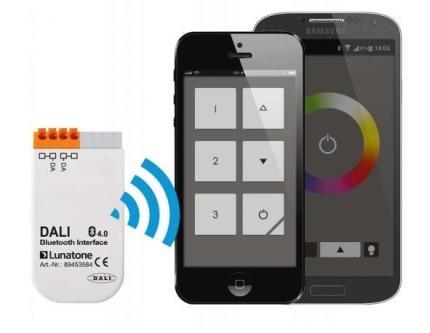 Lunatone Light Management DALI Bluetooth 4.0 Low Energy Interface