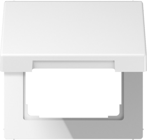 JUNG LS990 stopcontact met randaarde en klapdeksel zwart JUNG LS990 stopcontact met randaarde en klapdeksel zwart