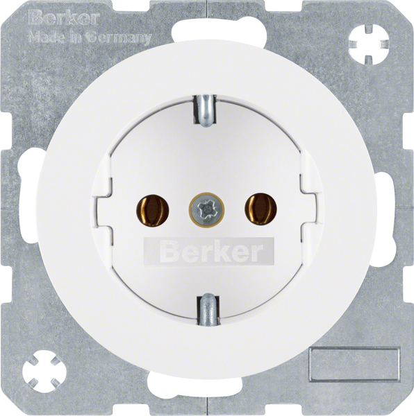 Berker SCHUKO-Steckdose pows/gl 47432089