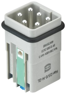 Harting Stifteinsatz Han Q5/0-M-QL 1,5mm 09120052634