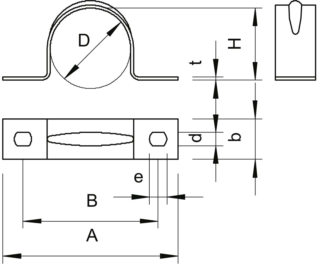 OBO Bettermann Vertr Befestigungsschelle galv.vz 605 20 G - 1018205 OBO Bettermann Vertr Befestigungsschelle galv.vz 605 20 G - 1018205