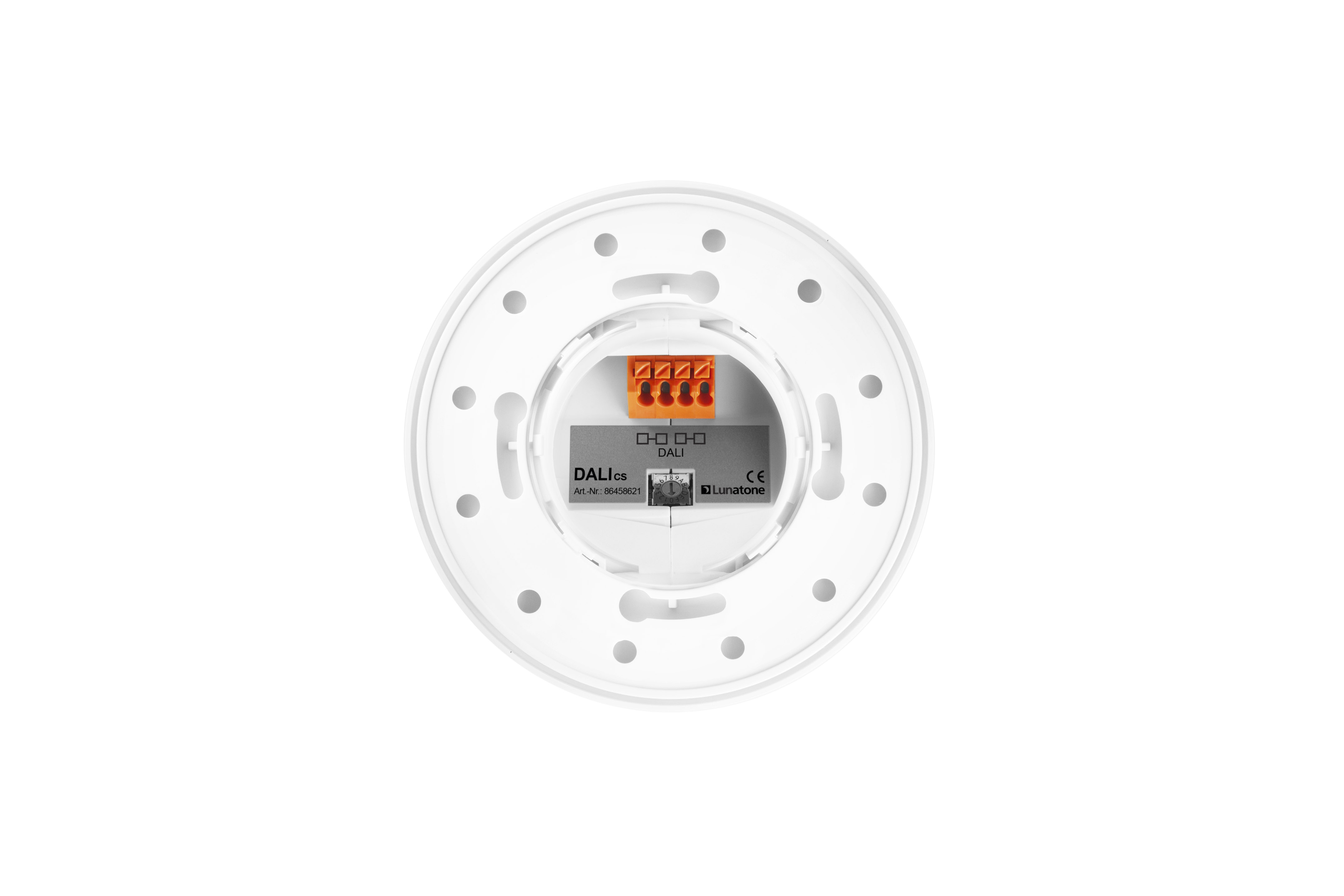 Lunatone Light Management Combi Sensor Module DALI CS for office traffic white matt - 86458621-O-W16