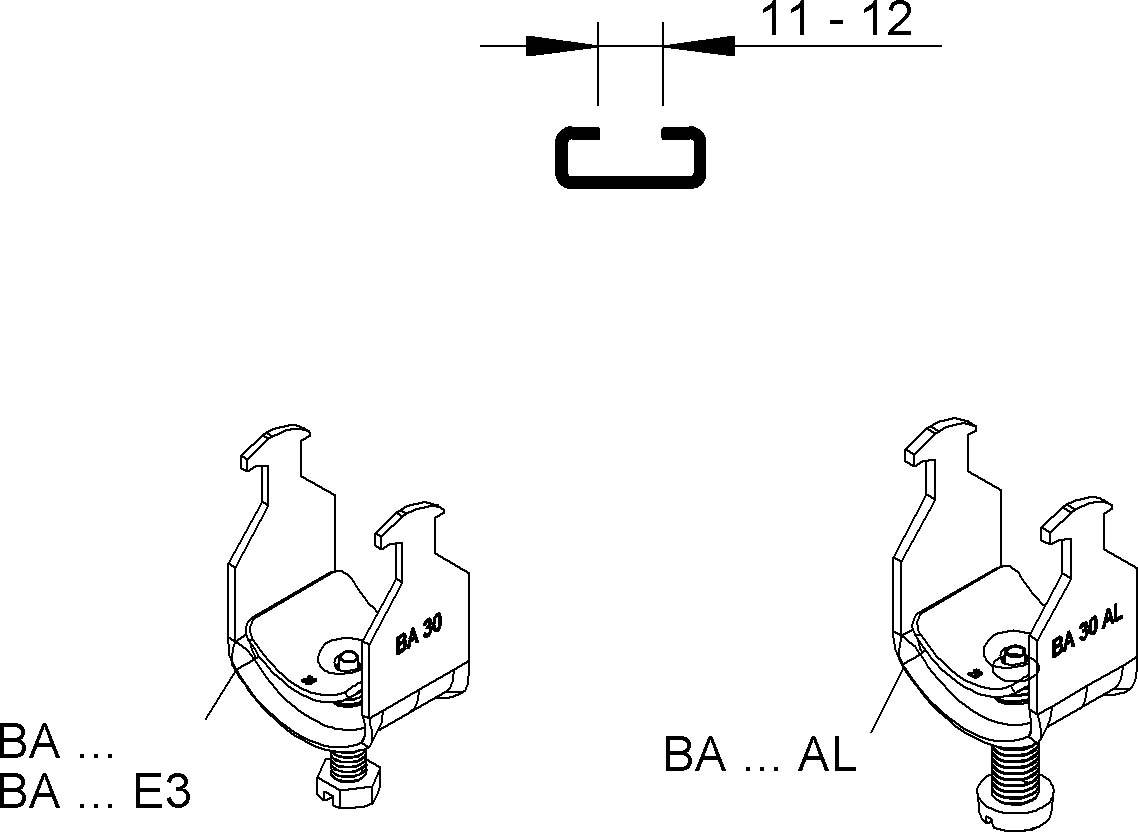 Niedax Bügelschelle BA 22