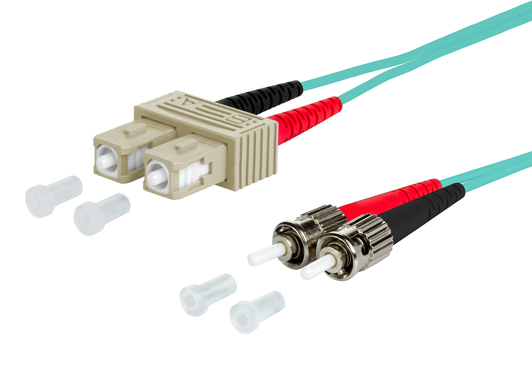 Metz Connect Duplexkabel SC/ST 50,0 OM3 1m 151J1EOAO10E