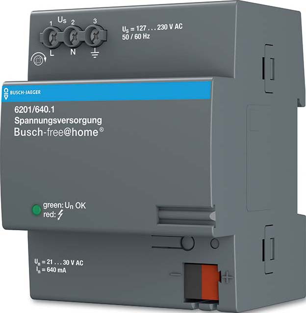Busch-Jaeger Spannungsversorgung 640 mA 6201/640.1 - 2CKA006220A0001