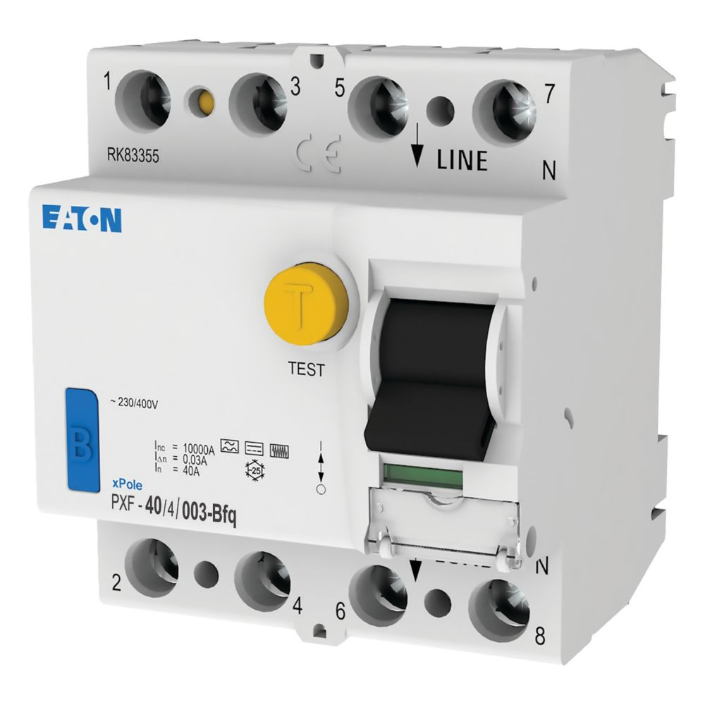 Eaton FI-Schalter 40A, 4p, 30mA PXF-40/4/003-Bfq