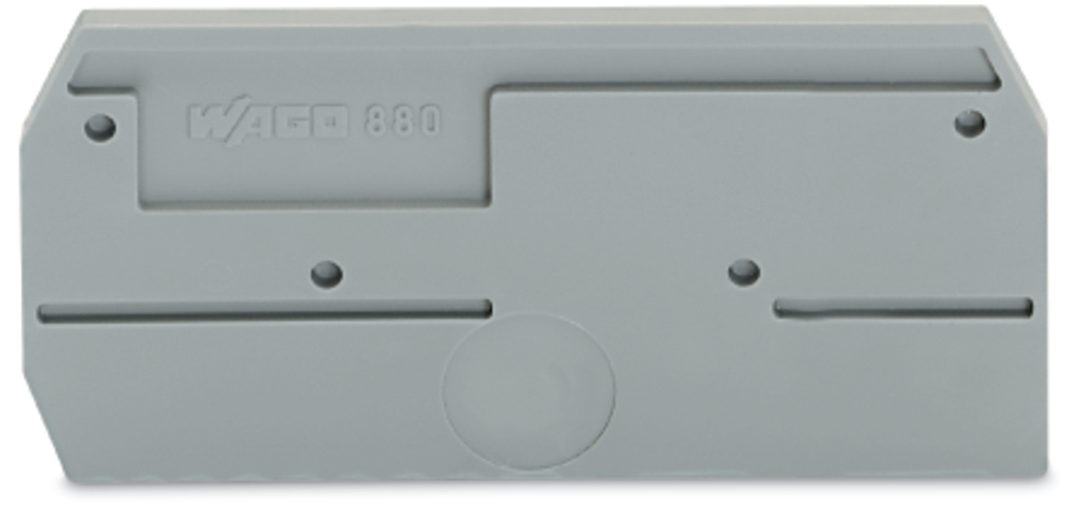 WAGO GmbH & Co. KG Abschlussplatte 2,5mm, grau 880-325