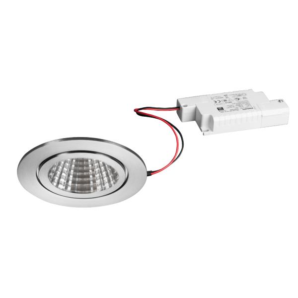 Brumberg recessed LED downlightset BB15, V4A, IP54 dimmable - 39375423