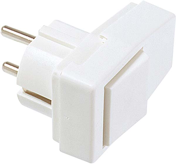 Bachmann Schutzkontakt-Stecker ws, abscha.Winkel 911.271 - 911271