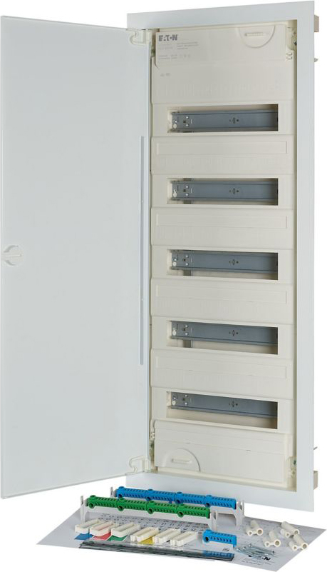 Eaton Hohlwand-Kleinverteiler 5-reihig, 60TE KLV-60HWP-F
