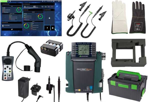 Gossen Metrawatt Installationstester-Set PROFiTEST MTECH+IQE-MobilityP.