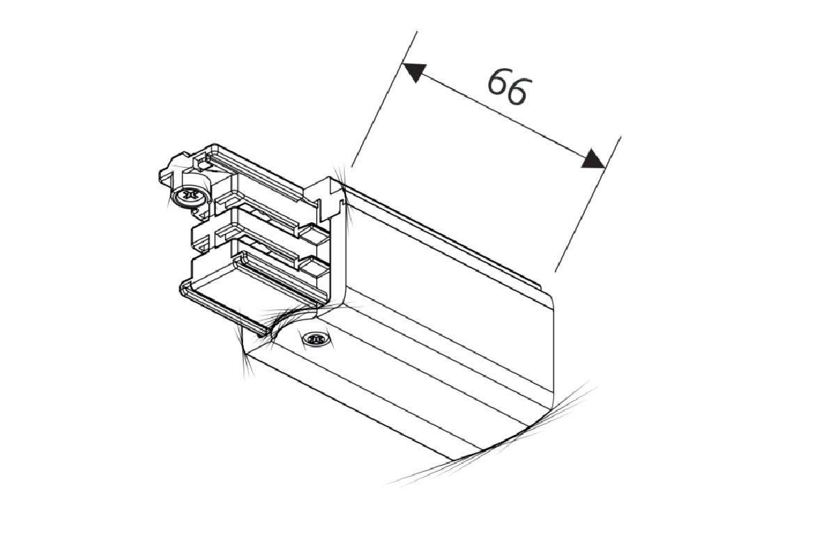 Oktalite 3PH electric feeding black