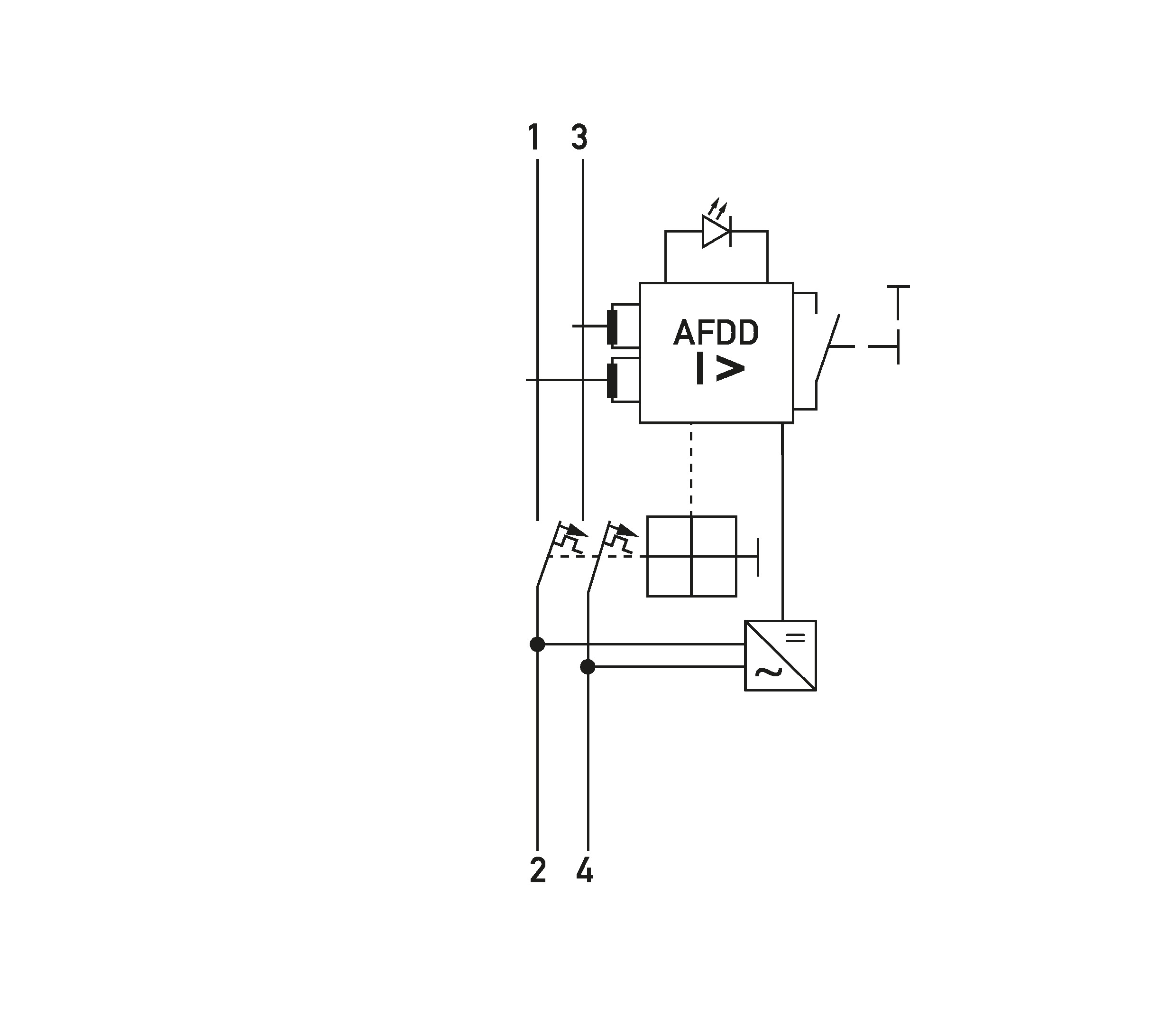 Doepke FI-/LS-Kombination als Brandschutzsch. DAFDD 1 B16/0,03/2-A - 9961302 Doepke FI-/LS-Kombination als Brandschutzsch. DAFDD 1 B16/0,03/2-A - 9961302