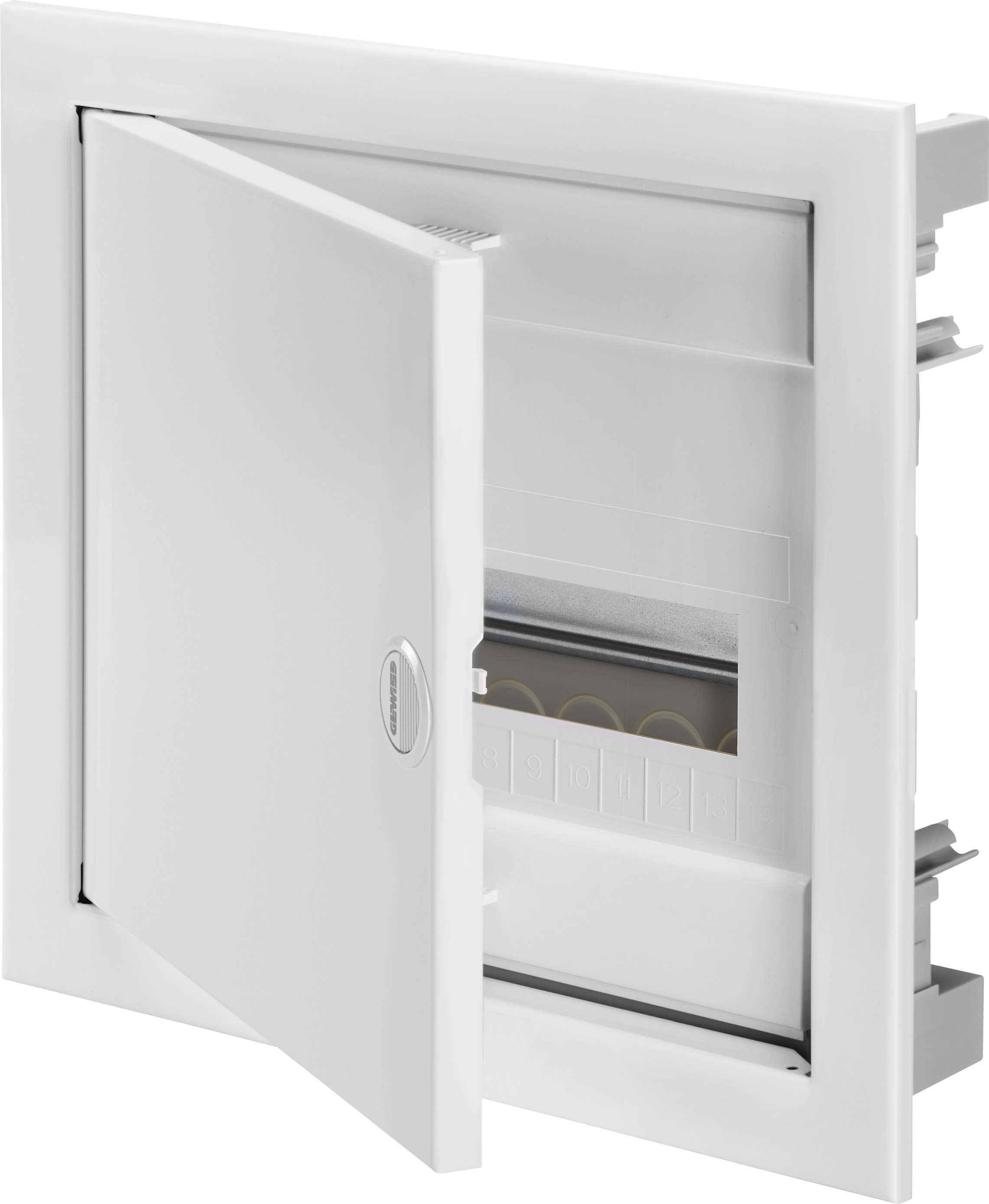 Gewiss Kleinverteiler Unterputz 12(1X12)TE, m. Tür GW40151N Gewiss Kleinverteiler Unterputz 12(1X12)TE, m. Tür GW40151N