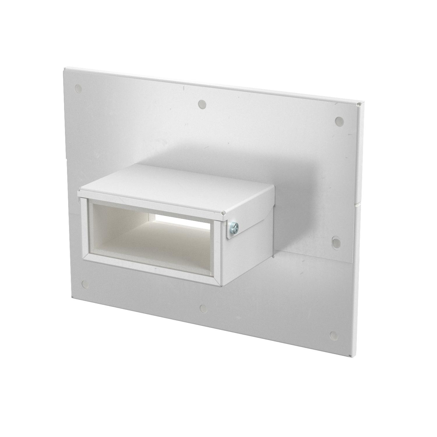 OBO Bettermann Vertr Wandanschlusskragen 3- und 4-seitig PLM WC 0410 RW