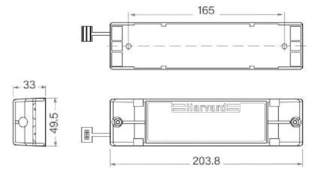 Harvard LED-Driver CL50-900ADF/F12-240-C