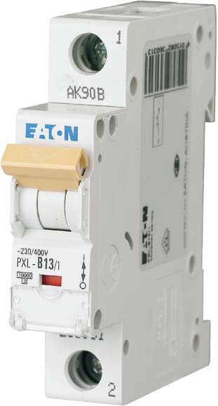 Eaton LS-Schalter m.Beschrift. B 13A, 1p PXL-B13/1 - 236031