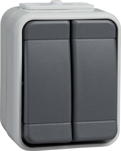 Elso Doppeltaster lg/dg 10A AquaTop 442509 - 442509