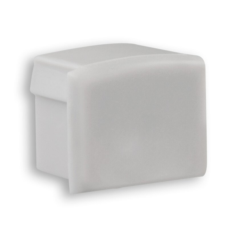 DOTLUX PVC end cap for profile/cover DXA2/A gray - 4046