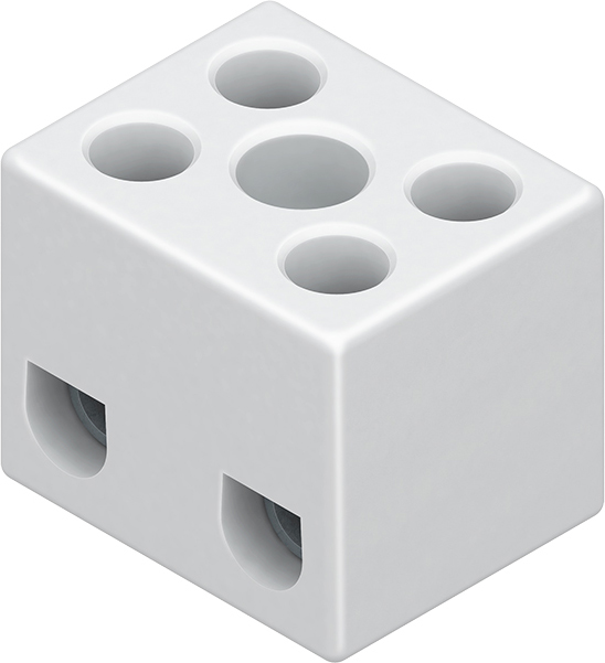 HKL Anschlussklemme 16qmm 2p Porzellan 115.G
