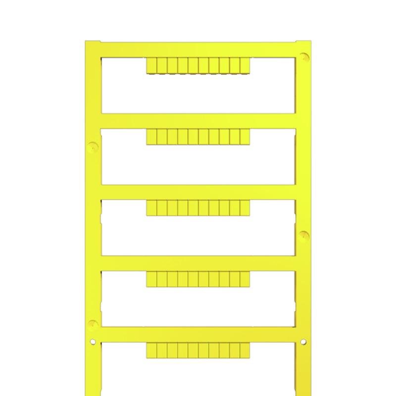 Weidmüller Klemmenmarkierung 5x3,5mm, gelb DEK 5/3.5 MC NE GE