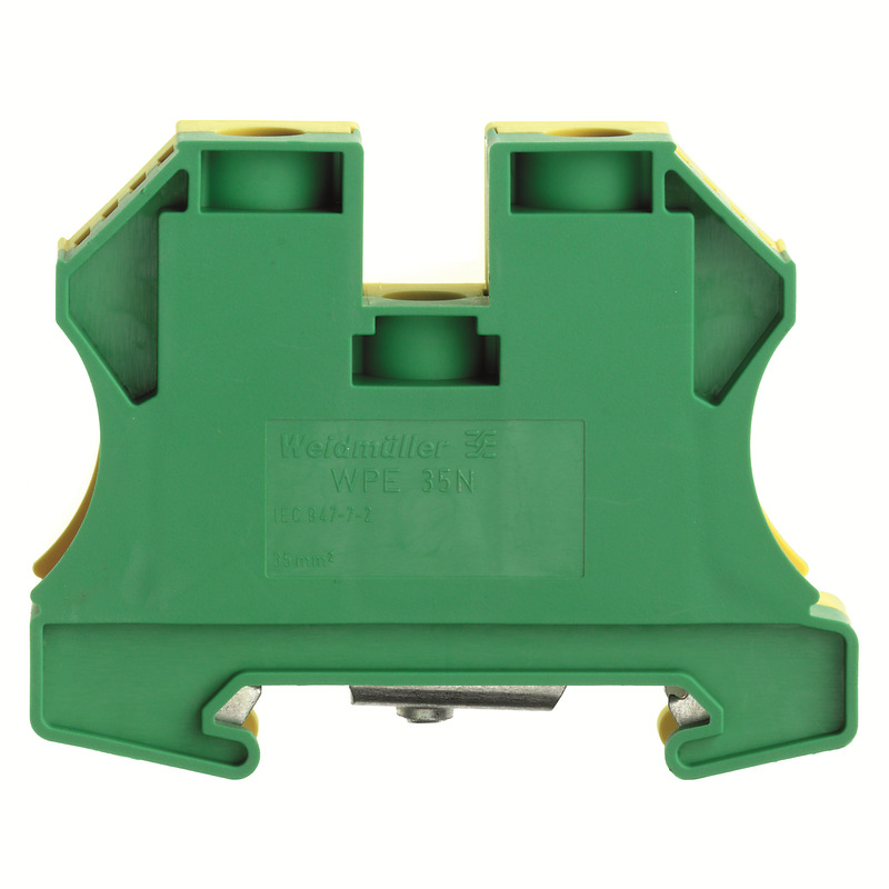 Weidmüller Schutzleiterklemme 66x16x51mm WPE 35N - 1717740000