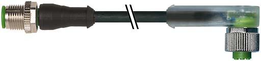 Murrelektronik Verbindungsleitung PUR-OB 4x0,34 sw 7000-40341-6340060