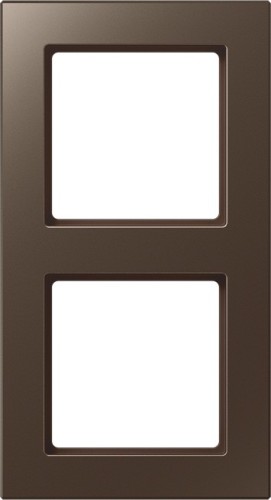Jung Rahmen 2fach mokka waage-/senkrecht AC 582 MO - AC582MO günstig online kaufen