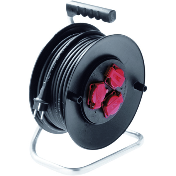 Bachmann Kabeltrommel 25m H07RN-F 3G1,5qmm 392.182