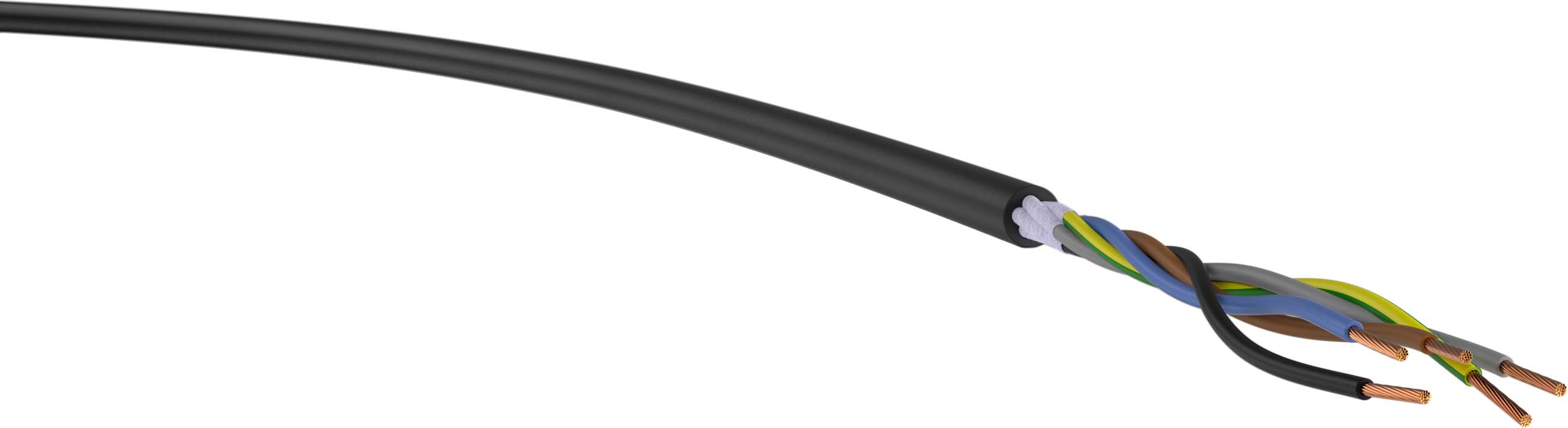 Titanex 5G 2,5 S H07RN-F Gummikabel