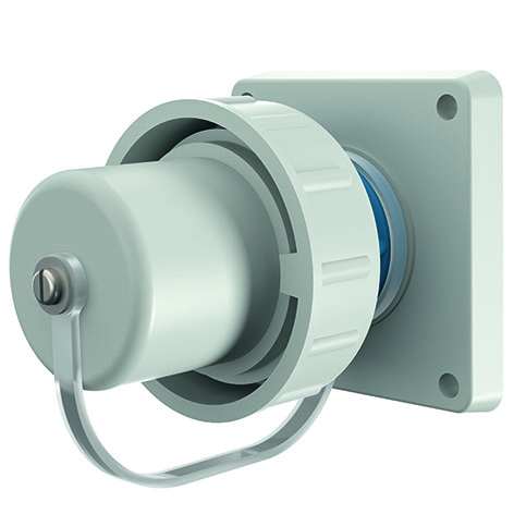Mennekes Schuko-Anbaustecker 16A2p+E 230V IP68,BL 10852