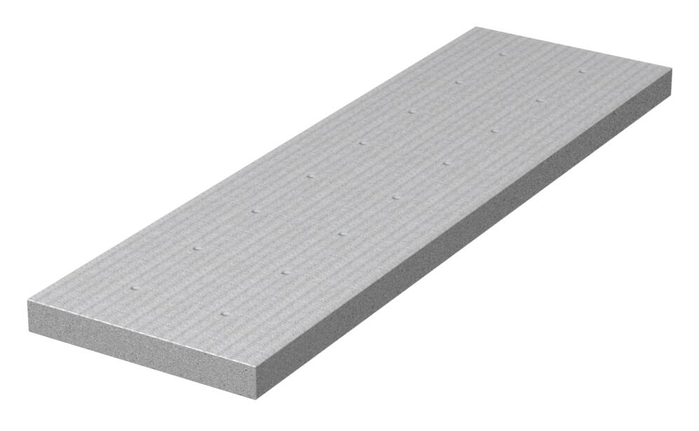 OBO Bettermann Vertr Kalziumsilikatplatte 1000x250x30mm gr-ws KSI-P3
