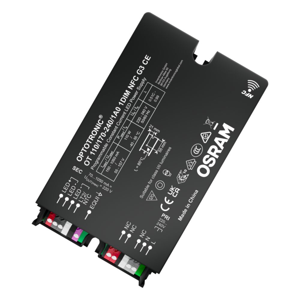 Osram LED-Treiber OT 110/170-240/1A0 1DIM NFC G3 CE - 4052899631922