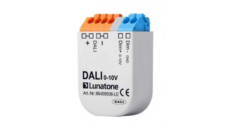Lunatone Light Management DALI to 0-10V Interface 86458508-LE Lunatone Light Management DALI to 0-10V Interface 86458508-LE