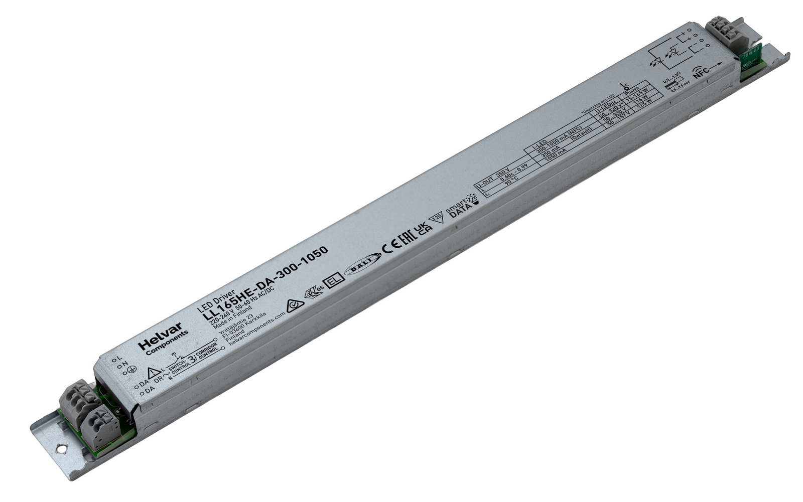 Helvar LED-Treiber LL165HE-DA-300-1050 GEN2 - 5784006