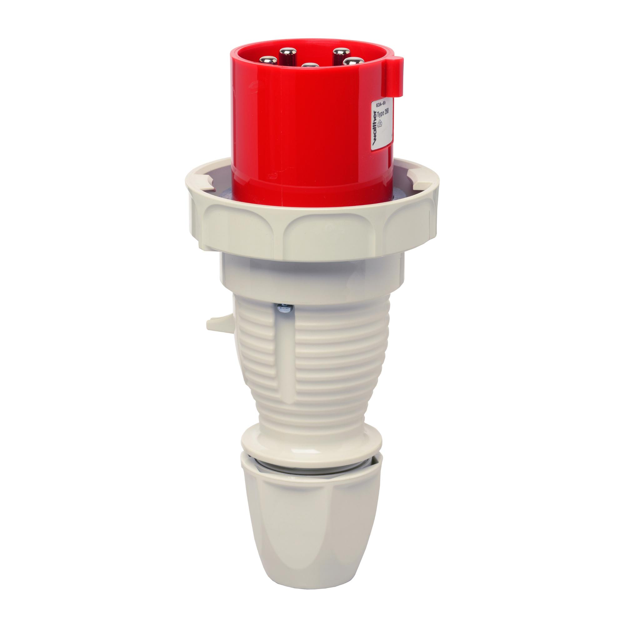 Walther Werke Stecker 63A 5P 400V 6h IP67 268