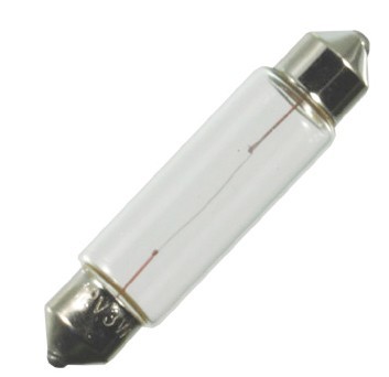 Scharnberger+Hasenbein Soffittenlampe 11x43mm S8,5 24V 3W matt 26890 - 26890