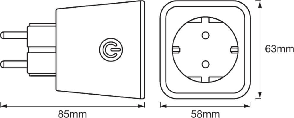 Ledvance PLUG BT EU - 4058075372030